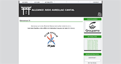 Desktop Screenshot of ajac.judocantal.com